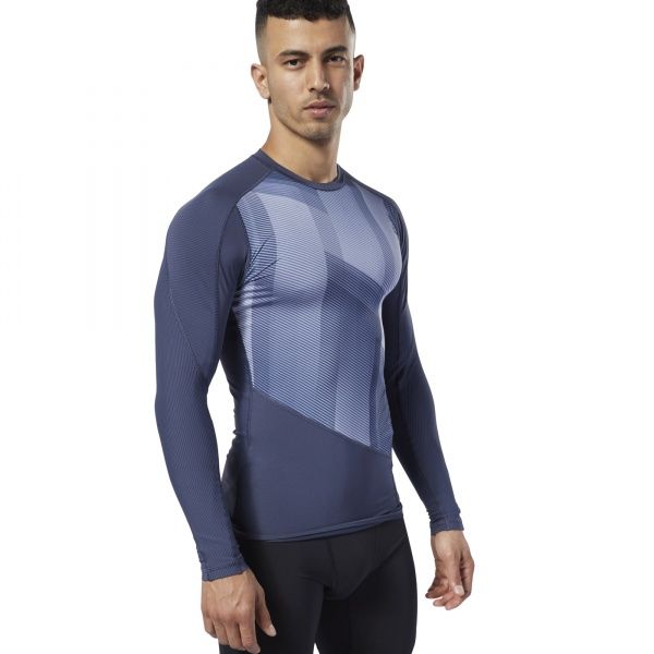 Футболка Reebok OST LS Comp Tee - P EC0958 L темно-синій