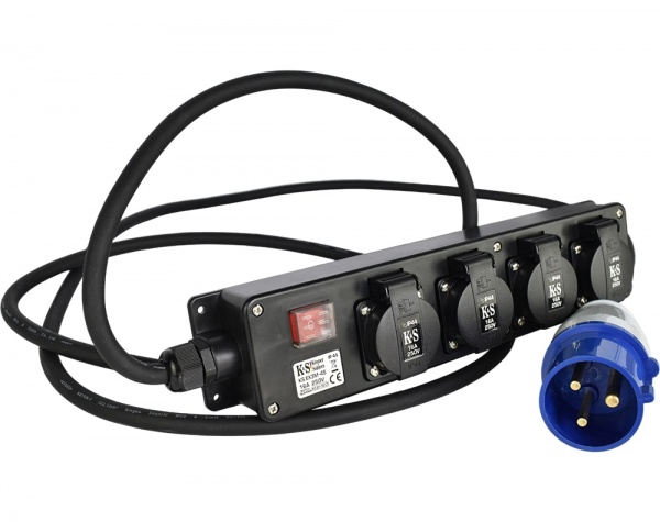 Удлинитель-адаптер Konner&Sohnen KS EX3M-4S 