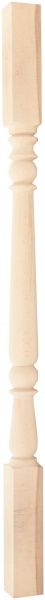 Балясина буковая точеная 50x50x900 мм