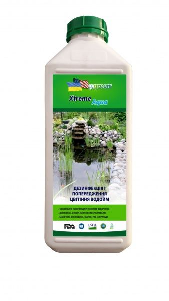Засіб для дезінфекції і попередження цвітіння водойм Xtreme Aqua 2 л 