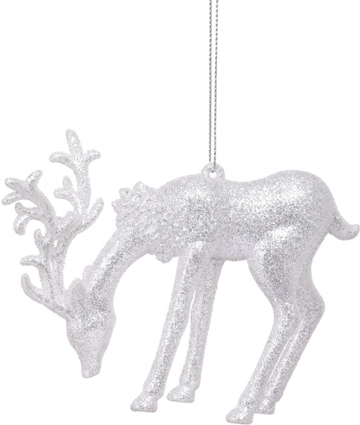 Підвіска декорована P.&C. Creative Олень з ажурними рогами 14 см в асортименті F21540202/207