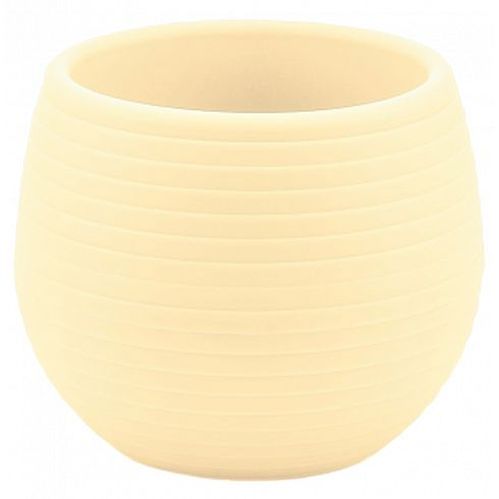 Горшок Serinova COLORFUL №5 круглый 1,3 л светло-желтый (ES05-PudraSari 11473) 