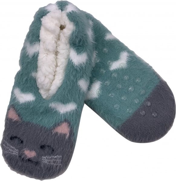 Взуття домашнє La Nuit Home Мурчик р. 36-37 зелений 