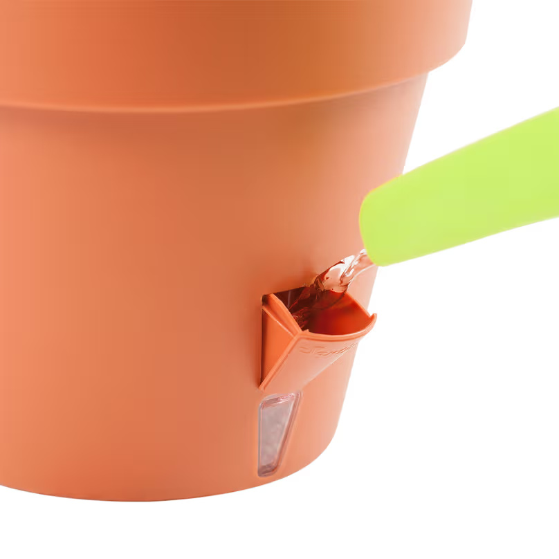 Вазон Latina с картриджем круглый антрацит 2,5 л (2006844)