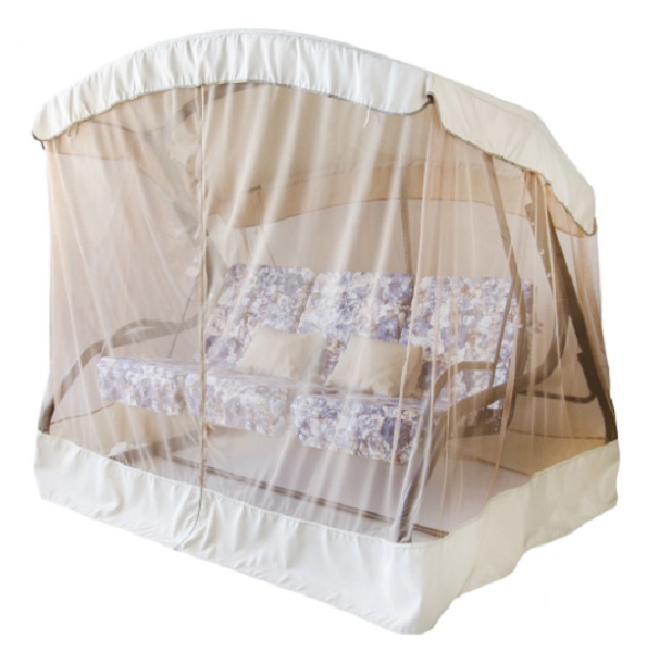 Гойдалка з навісом Vitan Фемелі - 2 блакитні квіти 1720x2130x1560 мм