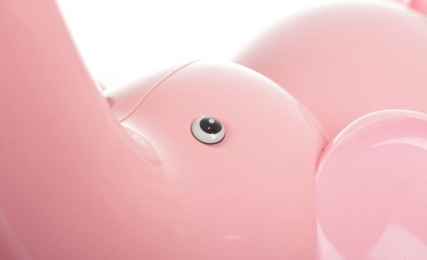 Настольная лампа слон Менни 1x60 Вт G4 розовый LX-102927 