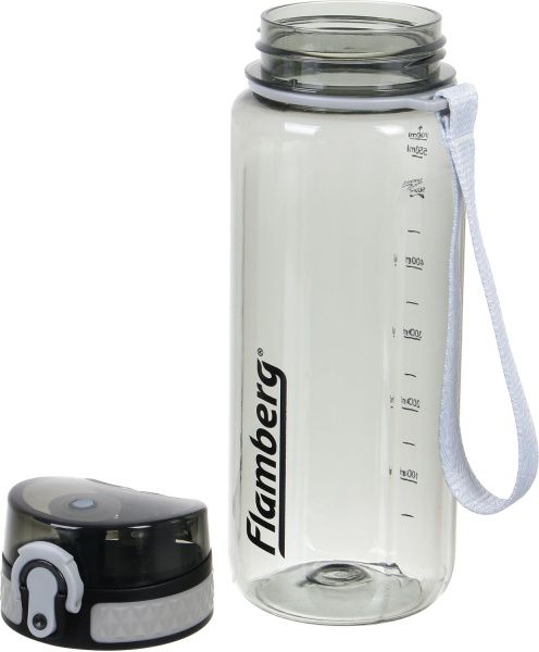 Пляшка для води Energy 0,7 л сірий Flamberg
