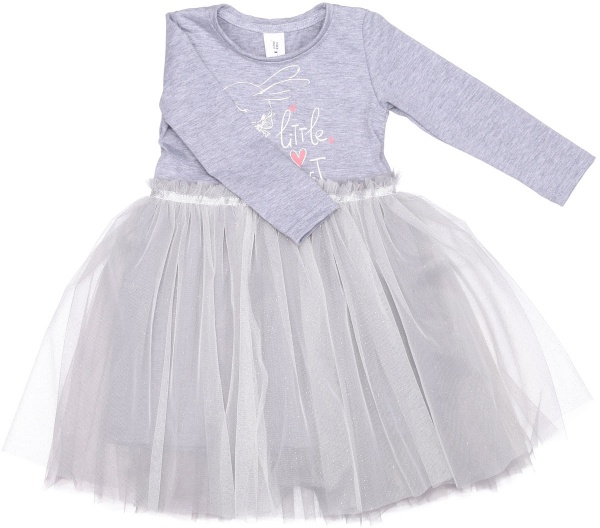 Сукня Luna Kids р.98 сірий меланж 