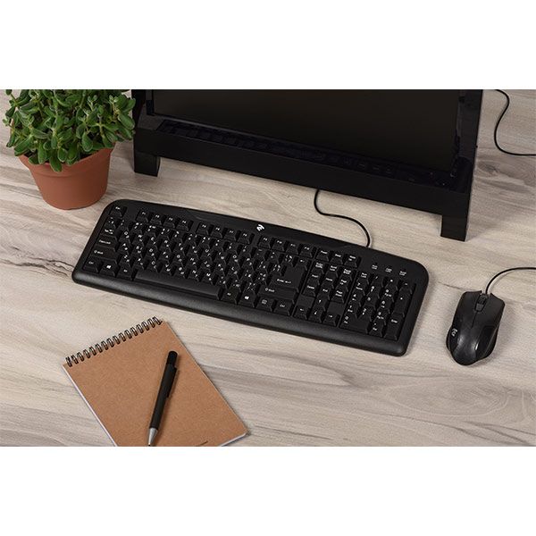 Клавіатура 2E KS 101 USB Black 2E-KS101UB