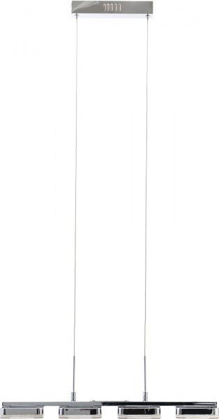 Люстра светодиодная Интеркласс НСБ 04-4хХХ-274 4x8 Вт хром 8103-4 