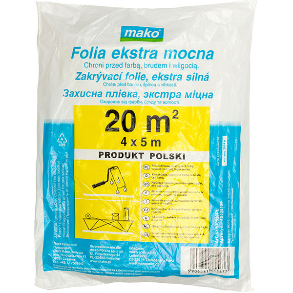 Пленка защитная Mako 4 x5 м 830530