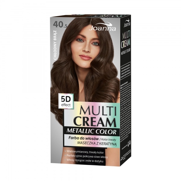 Фарба Joanna Metallic Color 40,5 холодний коричневий 120 мл