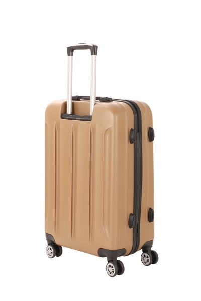 Чемодан 70 л бежевый MCS V354 на 4 колесах M 24