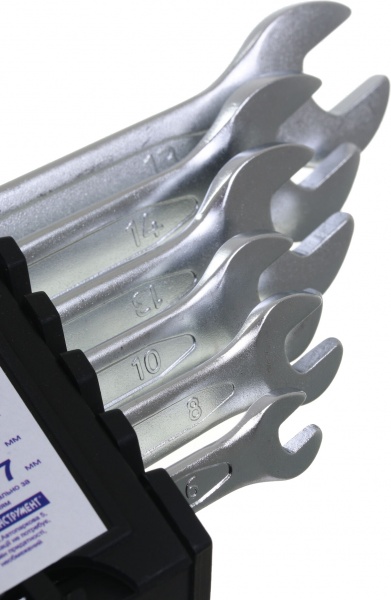 Набір ключів ріжкових ВІЗ 6 шт пластиковий тримач ХШ 50547