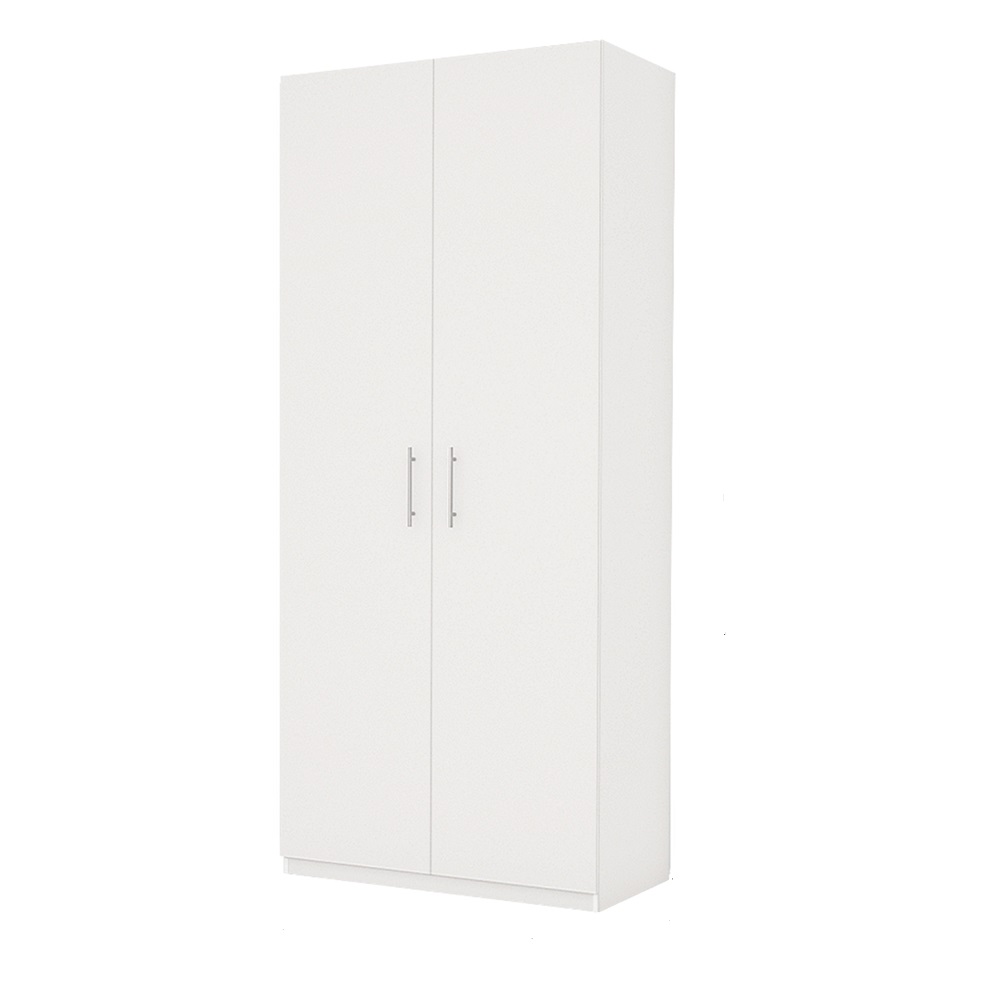 Шкаф ROKO Эконом распашной с консолью 2045х900х500 мм белый /