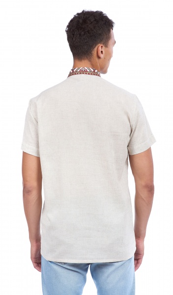 Вишиванка Едельвіка бежевий р. M 87-19/08 