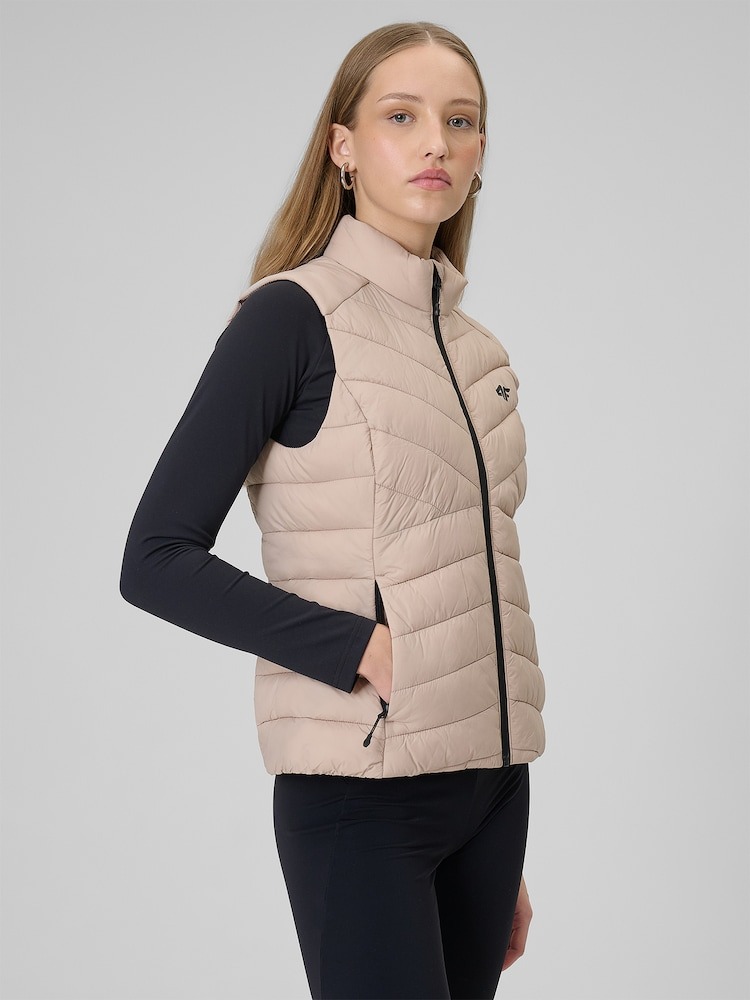 Жилет 4F 4FWSS26TVJAF347-83S р.XL бежевый