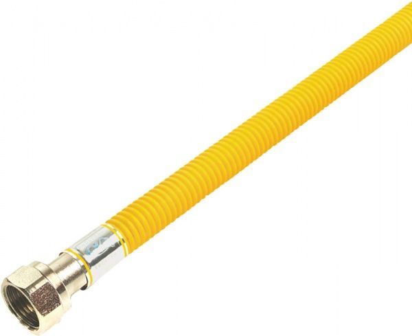 Шланг Ayvaz для газа ВВ НЖ в изоляции 1/2 100 см.