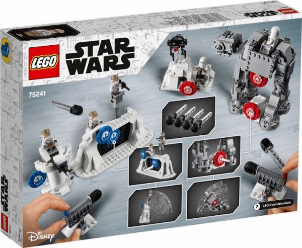 Конструктор LEGO Star Wars Боевые действия: Защита базы «Эхо» 75241