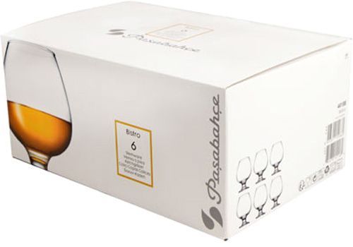 Набор бокалов для коньяка Bistro 395 мл 6 шт. 44188 Pasabahce