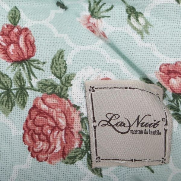 Подушка на стул круглая Маленькие розы 40 см La Nuit