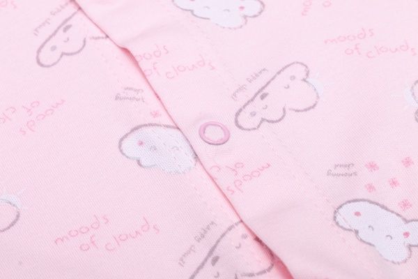 Комбінезон для дівчинки Bembi КБ4 р.56 рожевий із малюнком 