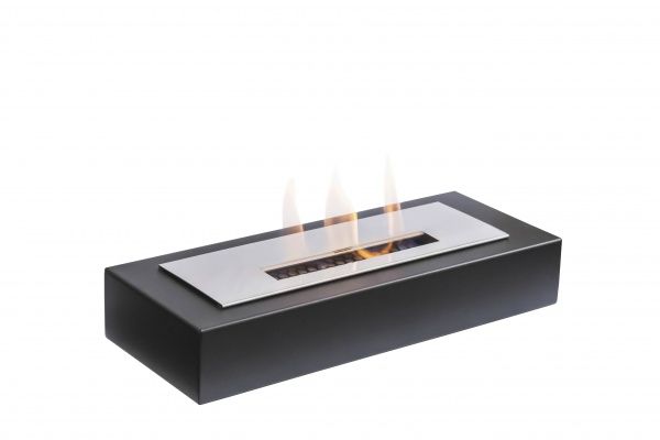 Биокамин FOCO FIRE 60х355х180 мм черный