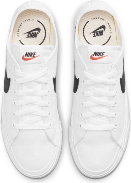 Кеди Nike Court Legacy Canvas CW6539-101 р. US 9 білий