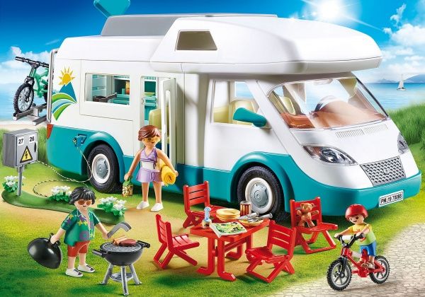 Конструктор Playmobil Сімейний автомобіль-будинок на колесах 70088