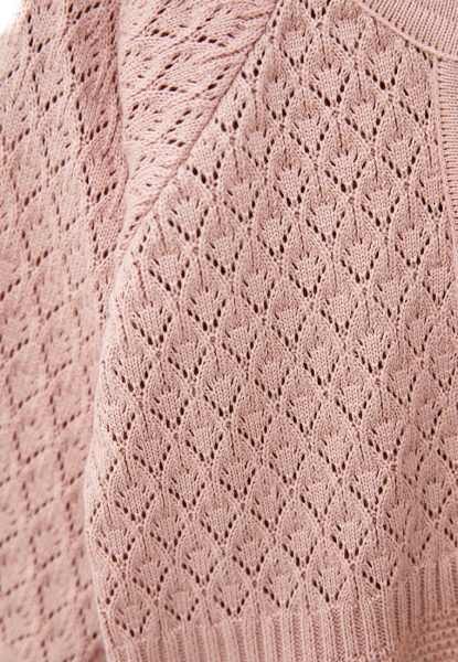 Комбинезон детский для девочки ART KNIT ажурный розовый р.80 