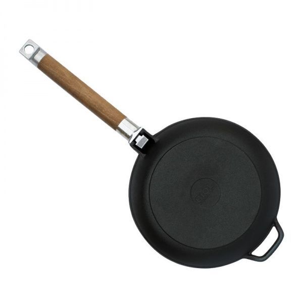 Сковорода чугунная съемная ручка 20 см Оптима 0120 Biol