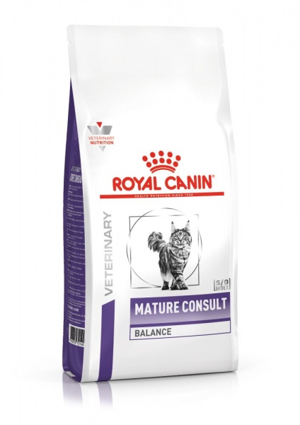 Корм сухий для котів та кішок старше 7 років Royal Canin V.D. Mature Consult Balance Cat 1,5 кг