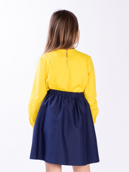 Вышиванка детская Эдельвика 287-22/00 р.122 желтый 