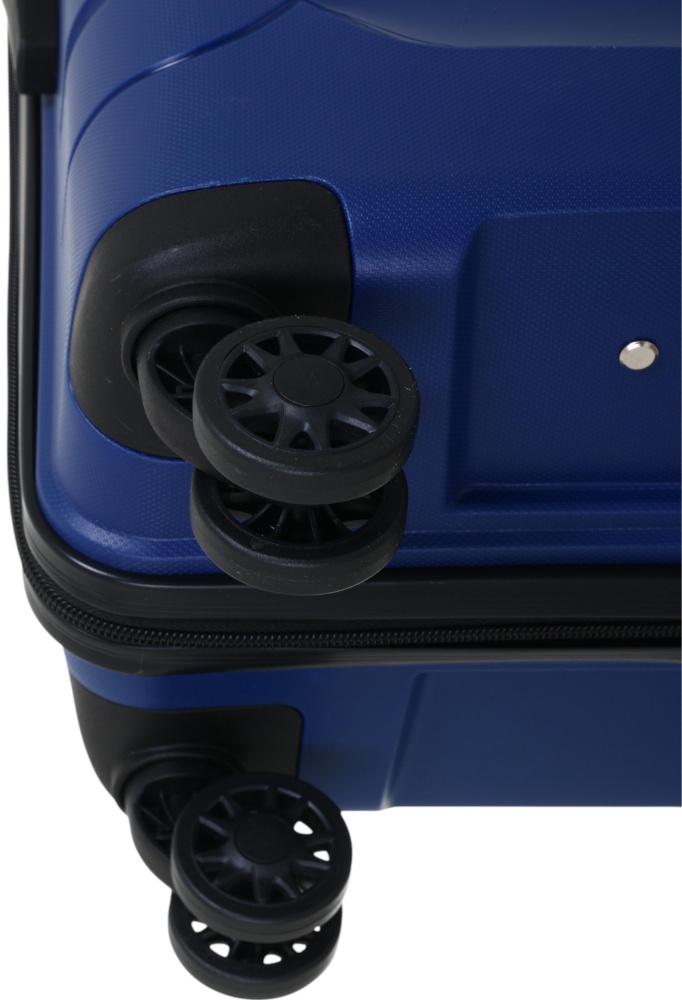 Валіза Compass №XY007 M 59 л синій 60x41x24 см