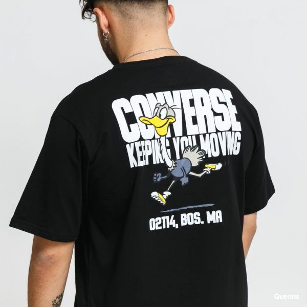Футболка Converse Keep Moving Short Sleeve Tee 10021124-A01 р.S чорний