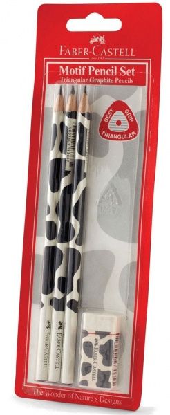 Олівець чорнографітний Корова 118390 Faber-Castell