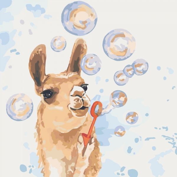 Картина по номерам Окунись в детство Идейка 