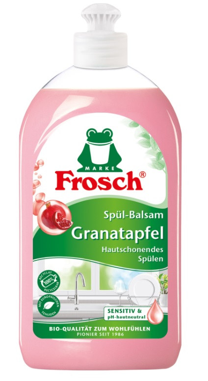 Бальзам-концентрат для посуду Frosch гранат 0.5 л