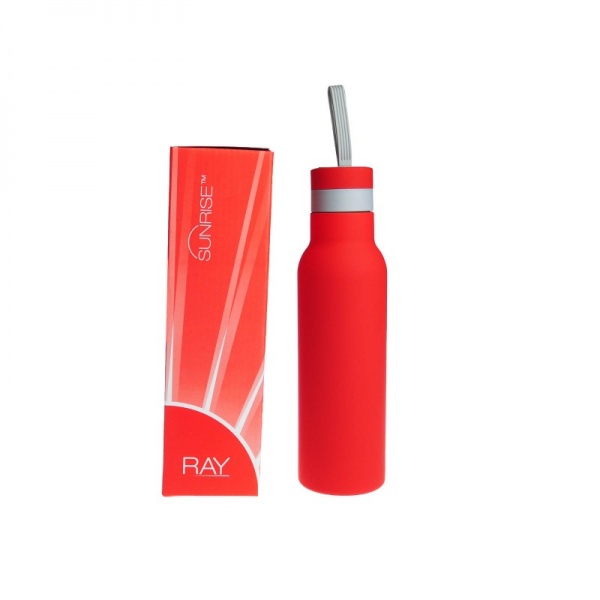 Термопляшка 480 мл Bergamo Sunrise червоний RAY-08