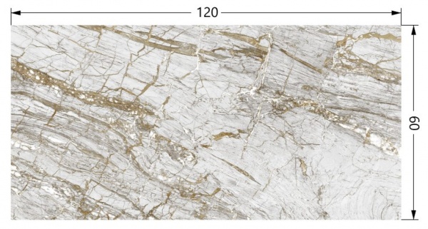 Плитка Cifre Голден Вайт 60x120 