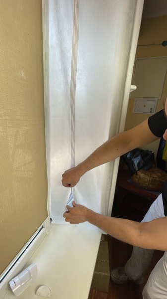 Система для монтажа мобильного кондиционера 