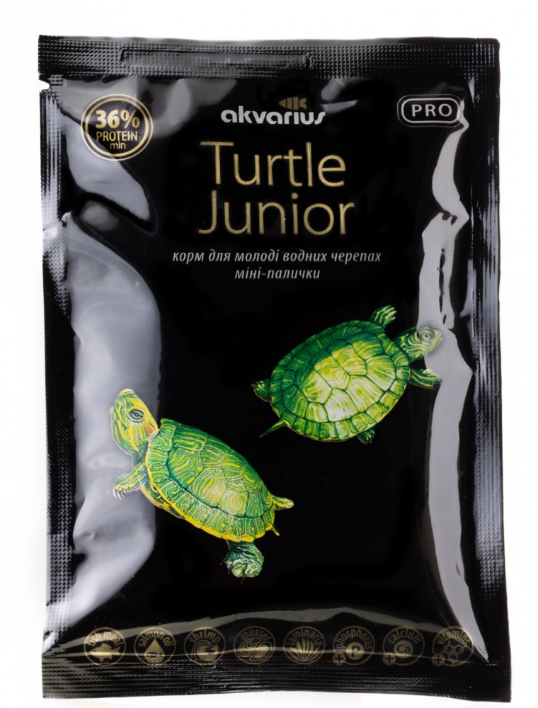 Корм Акваріус для молодих черепах Turtle Junior міні-палички 40 г