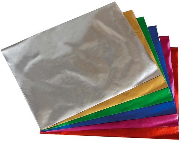 Папір кольоровий металізований А4, 10 кольорів, 10 аркушів 1 вересня