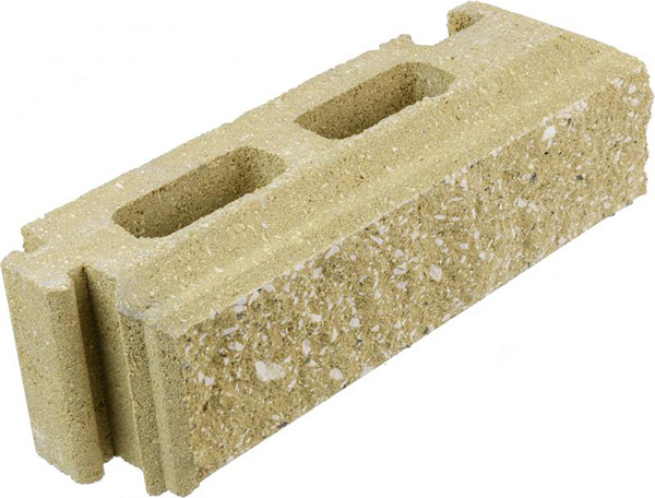 Элемент столба Кая 75x235x75 мм желто-белый Моноліт-Брук 