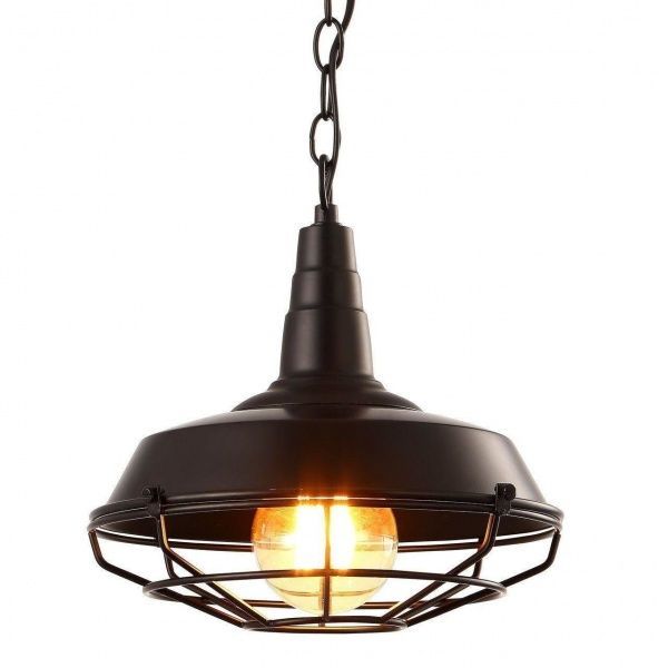 Підвіс Arte Lamp A9181SP-1BK 1x60 Вт E27 чорний 