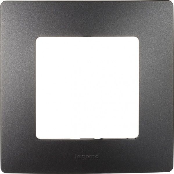 Рамка Etika 672581 универсальная антрацит