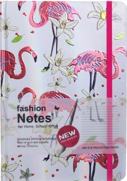 Книга для записей Фламинго 3Д эффект А5 96 листов