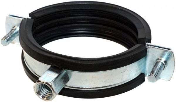 Хомут с резиновой прокладкой М8 33-35 мм 1