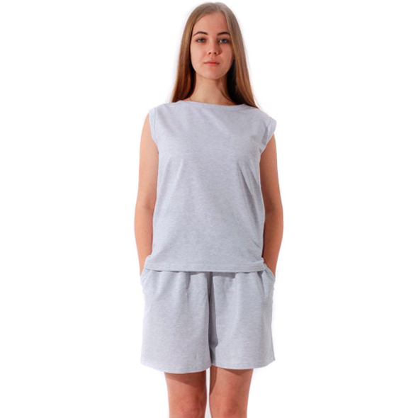 Костюм домашній жіночий Flis clothes р. S сірий 