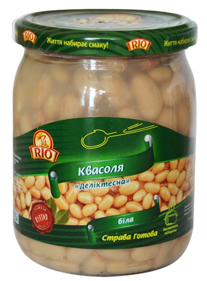 Квасоля бiла ТМ Ріо натуральна 480 г